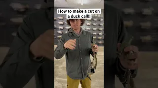 First duck call tutorial let us know if this was helpful!!! #shorts #duckcallingtutorial