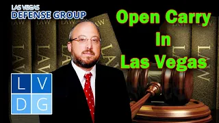 Can I openly carry a gun in Las Vegas? Nevada "open carry" firearm laws.