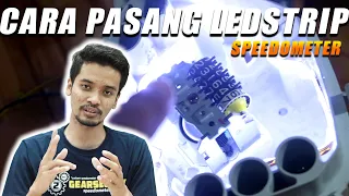 CARA MEMASANG LEDSTRIP DI SPEEDOMETER - Gearsecond Speedometer