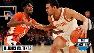 Texas at Illinois | Highlights | Big Ten Men's Basketball  | Dec. 6, 2022