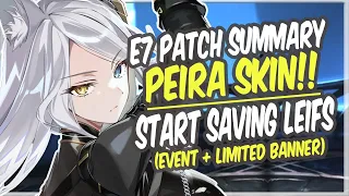 Code Name S Peira & Group Limited Banner (SUMMER EVENT) Epic Seven Patch Preview