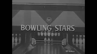 AMF Bowling Stars - Welu vs King 1957 - "Whispering Joe Wilson"