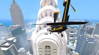 GTA IV - Brutal Helicopter Ragdoll Moments Ep.1 (Euphoria Physics)