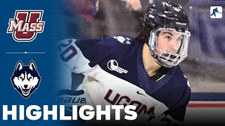 UMass vs UConn | NCAA College Hockey | Highlights - January 05, 2024