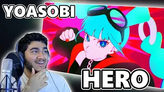 Metal Head Reacts - YOASOBI "HERO" (初音ミク) | First Time REACTION & Analysis