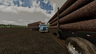 FS 22 Loading 2 Loads 18 Meters Logs ( Reshade )