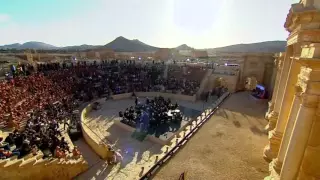 Raw: Russian Orchestra Plays in Ancient Palmyra