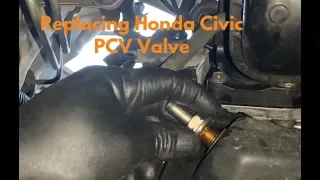 Honda Civic 2001-2005 1.7L How to Replace PCV Valve