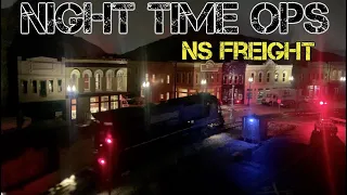 Night Time Freight Train - Realistic Operations