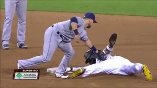 MLB Josh Harrison Avoiding Tags