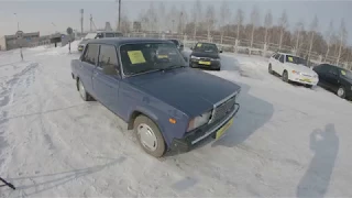 2007 ВАЗ 2107 POV Test Drive 4K!