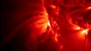 Dark Plasma Cloud Floats Over Sun's Surface | Space Science Video