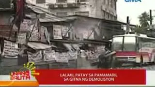 UB: Mga residente, hinarang ang demolition team (Tarlac city)