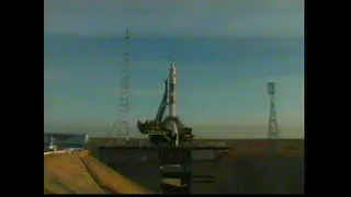 Запуск ТПК Союз ТМА-8 Редкое видео.