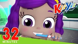 This Is The Way We Brush Our Teeth | Plus More Nursery Rhymes | 32 Minutes Compilation from KiiYii!