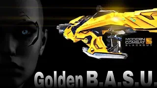 GOLDEN B.A.S.U. | X1 - Morph Gameplay | Modern Combat 5 .