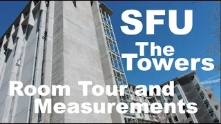 SFU THE TOWERS ROOM TOUR AND MEASUREMENTS