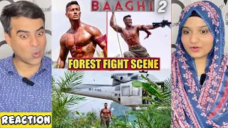 Baaghi 2 Movie Climax Scene Reaction | Helicopter Fight Scene | Tiger Shroff | Disha | Amber Rizwan