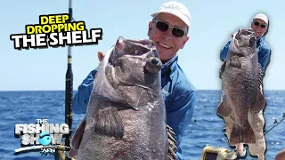 MONSTER GROUPER! Deep Dropping the Continental Shelf