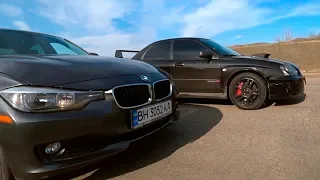 СУБАРУ ПРОСТИ! Bmw 328 vs Impreza  WRX STI, BMW 328 st2, Infiniti g37