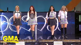 Aespa performs hit single 'Next Level' live at 'GMA' Summer Concert Series