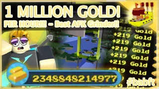The BEST AFK Grinder SHOWCASE!!! 1 MILLION Gold an HOUR! #roblox #buildaboat