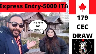 Express Entry  5000 Invited | EE Latest CIC Draw 179 Update | Canada Immigration 2021 |NO FSW