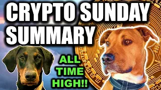 Bitcoin all time high!!  Crypto Sunday Summary - 10 March 2024