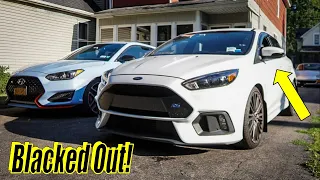 Installing Black Out Turn Signals!!  // Ford Focus RS Build