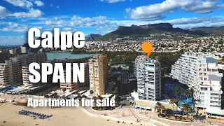 First line of the sea Apartments for sale in Playa Levante de La Fossa, Calpe, Spain