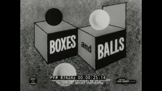 1955 CHEVROLET CAR PROMO FILM w/ JOIE CHITWOOD CAR STUNTS "BOXES AND BALLS" 87424z