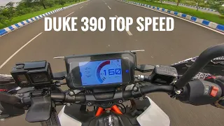 KTM Duke 390 top speed | 0-100 timing | flyby sound