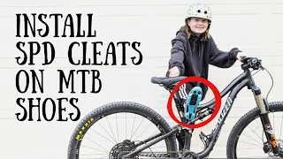 Install SPD Cleats on MTB Shoes