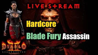 Starting Nightmare Hardcore Blade Fury Assassin Solo Self Found Playthrough Diablo 2 Resurrected