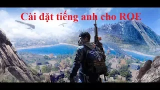 Cách cài đặt Tiếng Anh cho RoE Garena Ring Of Elysium | How to Change the language of RoE to English