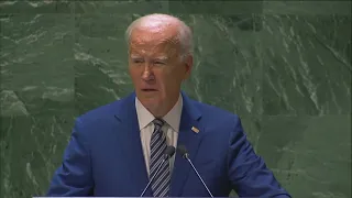 President Joe Biden urges for support for Ukraine during UN Assembly