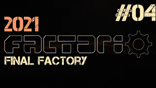 Factorio 2021 ep.04 - Серая наука, двигатели, полный MALL