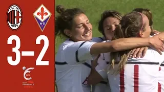 Highlights AC Milan 3-2 Fiorentina Women - Matchday 2 Women Serie A 2018/19