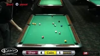 Efren Reyes vs Colin Angle - 8-Ball / PT 1