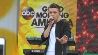 The Wanted at Good Morning America - I Found You - Nathan Solo