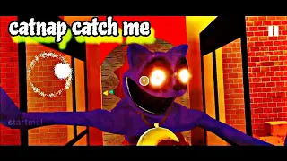 I Try again scariest poppy playtime chapter 3 game but catnap catch me again & again in gameplay