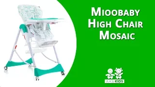 Детский стульчик для кормления Mioobaby High Chair Mosaic