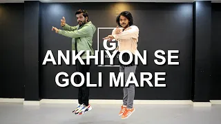 Ankhiyon Se Goli Mare | Dance Cover | Bollywood Dance | Deepak Tulsyan Choreography