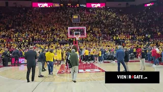 Maryland Basketball v Illinois last time out + victory song