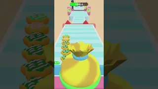 Donut Stack: Run Race 3D Level 8 #Shorts