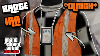 ✔AVOIR LE BADGE IAA SUR TOUTES VOS TENUES | GTA online !