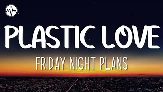 Friday Night Plans - Plastic Love lyrics (Romaji lyric video)🎵