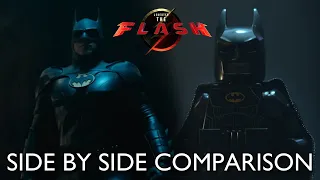 LEGO Flash Trailer Recreation Side By Side Comparison