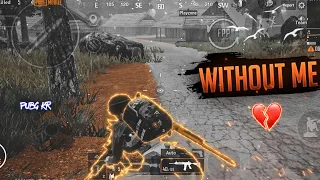 WithOut Me💔 | PUBGM KR MONTAGE | OnePlus7T Smooth 90FPS | YuvaOP