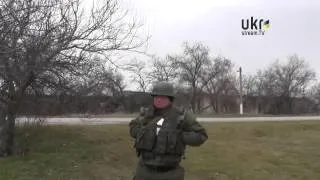 Русский солдат: "...нас за это ругают"! (интервью_начало)